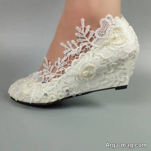 کفش تزیین شده عروس 