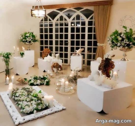 تزیین گل سفره عقد