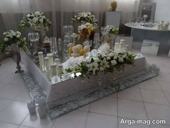 گل آرایی میز عقد