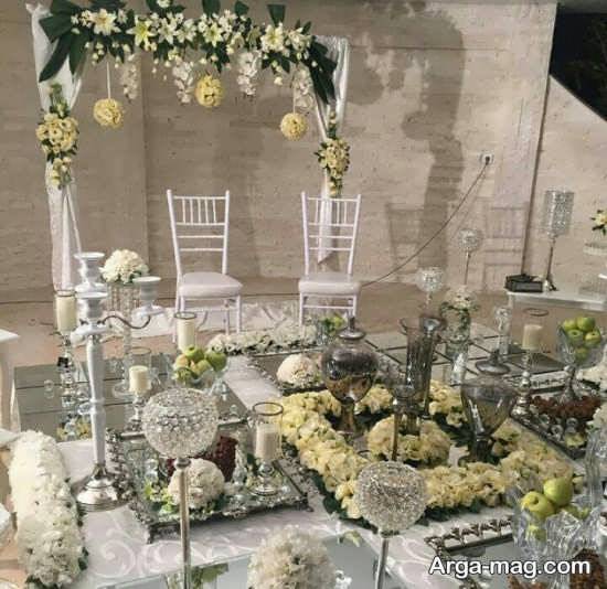 گل آرایی سفره عقد