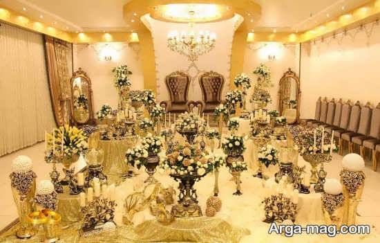 گل آرایی سفره عقد