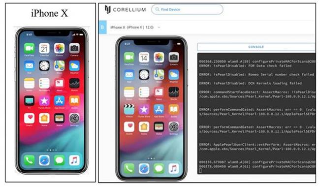 نسخه های مجازی iOS