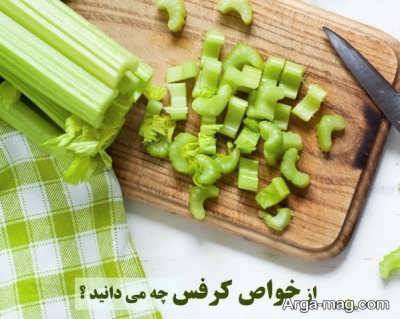 خواص کرفس و تاثیر آن در چربی سوزی و لاغری