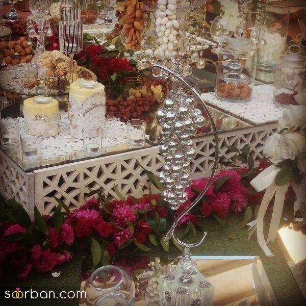 ( سفره عقد با تزیین جزئیات)