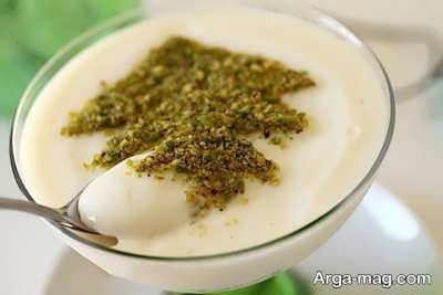 طرز تهیه فرنی با آرد برنج