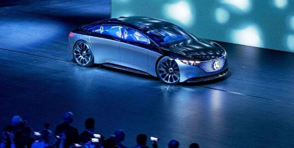 کانسپت مرسدس بنز ویژن EQS یکی از ستارگان IAA 2019