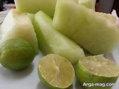 گرفتن پوست خربزه