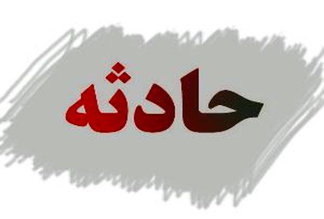 سقوط جرثقیل در اتوبان بسیج