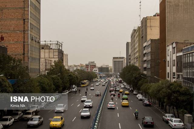 برقراری کیفیت هوای نامطلوب در تهران طی روزهای پایانی هفته