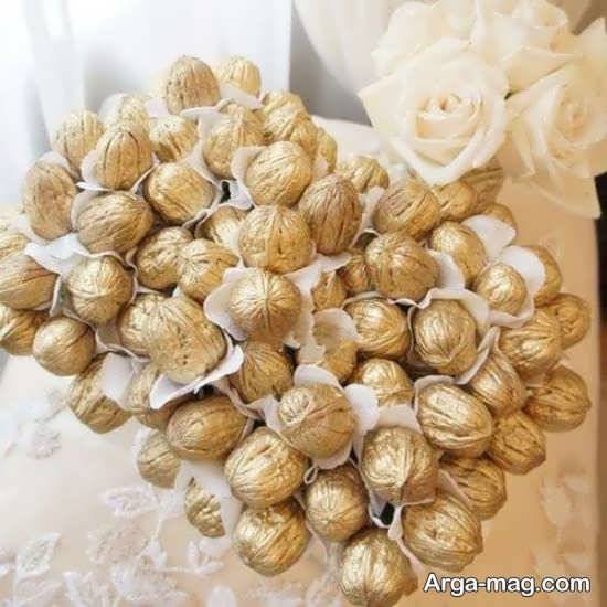 تزئینات جذاب گردو سفره عقد