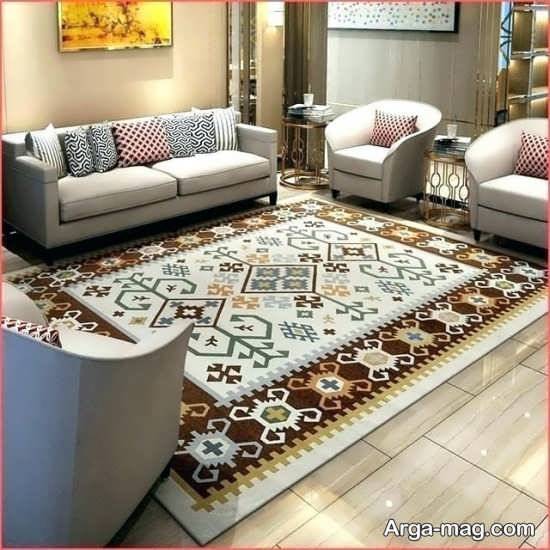 فرش زیبا و طرح دار