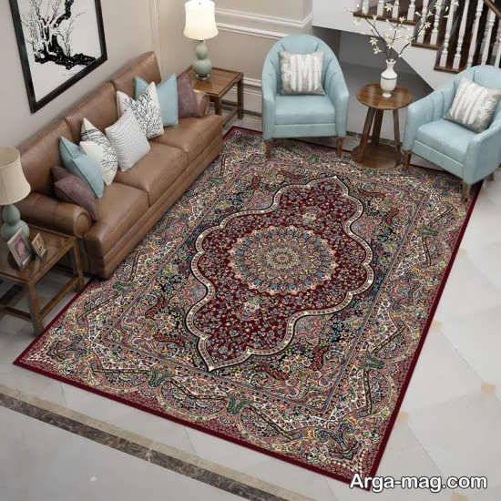 فرش طرح دار و شیک