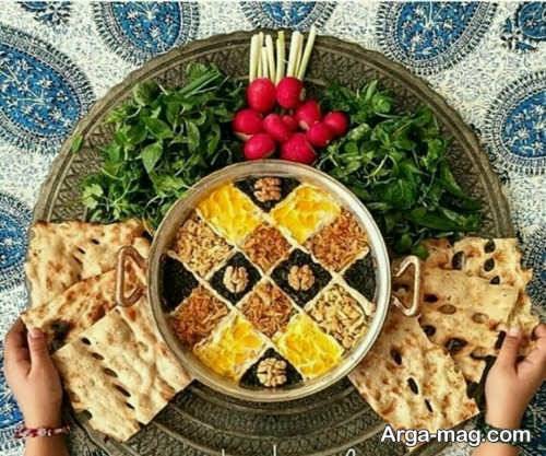 ایده هایی برای تزئین غذا 