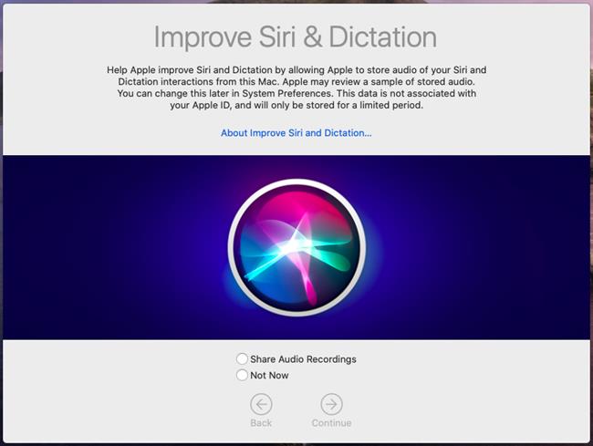 در آپدیت macOS 10.15.1 می توان ار برنامه ارسال مکالمات سیری به اپل خارج شد