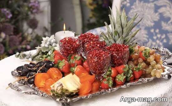 تزئینات انار برای شب یلدا با ایده های قشنگ