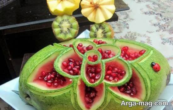 تزئینات انار برای شب یلدا با ایده های شیک