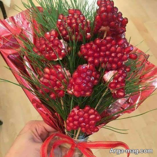 دوست داشتنی ترین تزئین انار برای شب یلدا