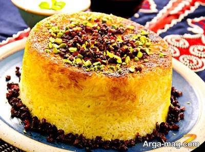 طرز تهیه ته چین زعفرانی و اصول پخت ته چین مجلسی و حرفه ای با طعم عالی