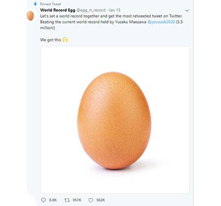 برترین‌های توییتر در سال 2019 اعلام شدند؛ از تخم‌مرغ جادویی تا گیم آف ترونز