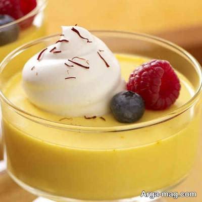 دستور تهیه کاسترد ساده 