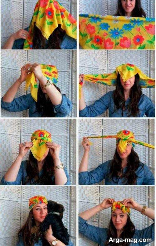روش های خاص برای بستن توربان با روسری 