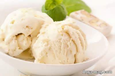 آموزش تهیه بستنی وانیلی 