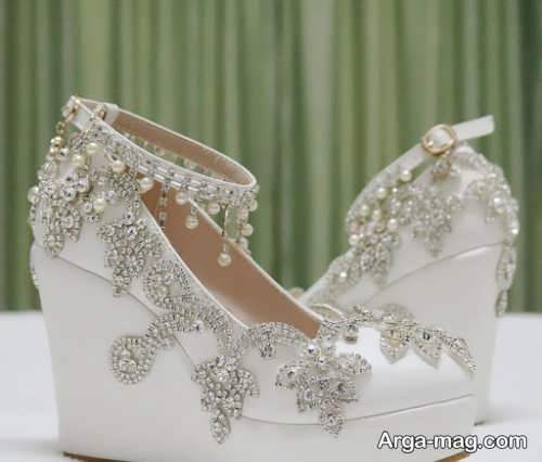 کفش عروس لژدار 