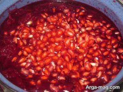 طرز تهیه ترشی انار 