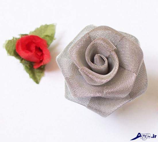 گل رز پارچه ایی