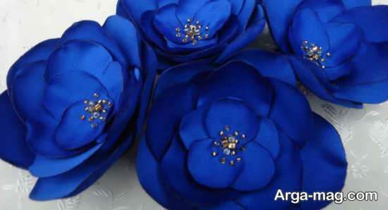 ساخت گل پارچه ای