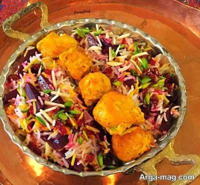 آشنایی با طرز تهیه لبو پلو