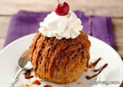 آموزش تهیه بستنی سوخاری