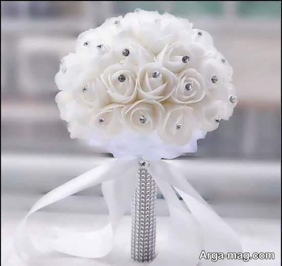 ایده هایی زیبا و شیک از تزیین دسته گل عروس