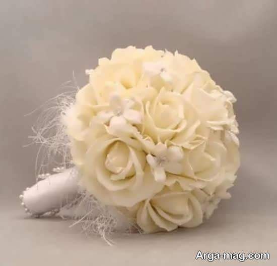 کلکسیونی زیبا و جدید از تزیین دسته گل عروس