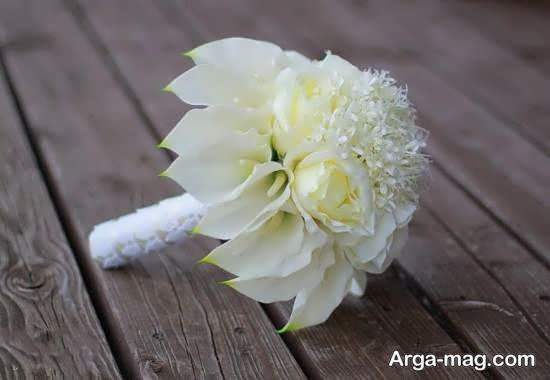 ایده هایی بینظیر و جالب از تزیین دسته گل عروس