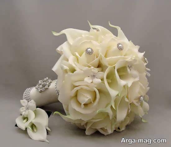 مجموعه ای شیک و کاربردی از تزیین دسته گل عروس