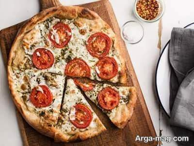 طرز تهیه پیتزا گوجه فرنگی یک فست فود ارزان و خوشمزه