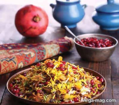 طرز تهیه انار پلو و فوت و فن های این غذای خوشمزه ایرانی