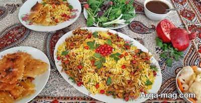 طرز تهیه انار پلو در منزل 