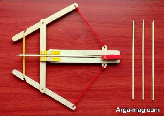 کاردستی خلاقانه قشنگ با چوب بستنی 