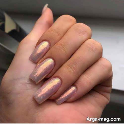 دیزاین ناخن شیک برای پوست سبزه 