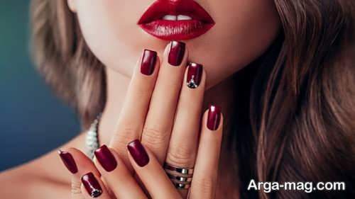 دیزاین ناخن برای افراد با رنگ پوست سبزه 