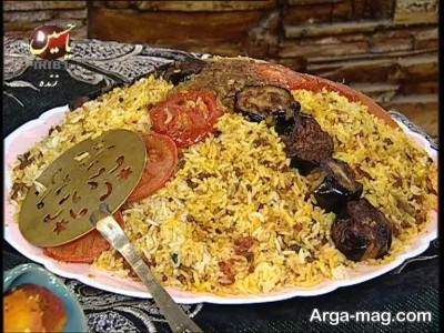 طرز تهیه بادمجان پلو یک غذای خوشمزه و متفاوت ایرانی