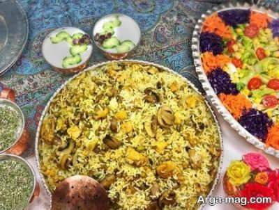 طرز تهیه قارچ پلو خوشمزه