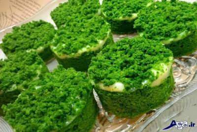 طرز تهیه کیک اسفناج خوشمزه