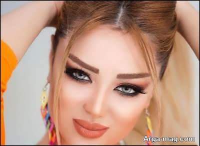 مدل جذاب میکاپ گونه 