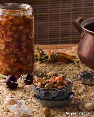 طرز تهیه ترشی مدیترانه ای در خانه 