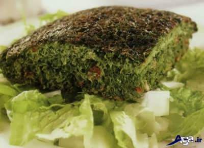 طرز تهیه کوکو اسفناج لذیذ و خوش طعم