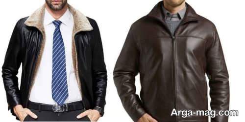 مدل تیپ چرم مردانه شیک و زیبا 
