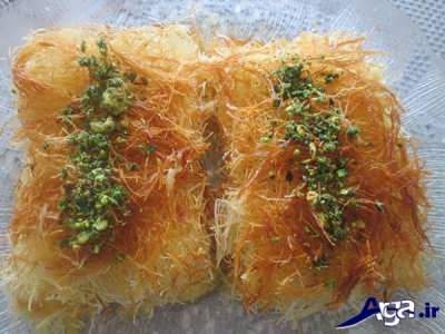 طرز تهیه شیرینی رشته ای 